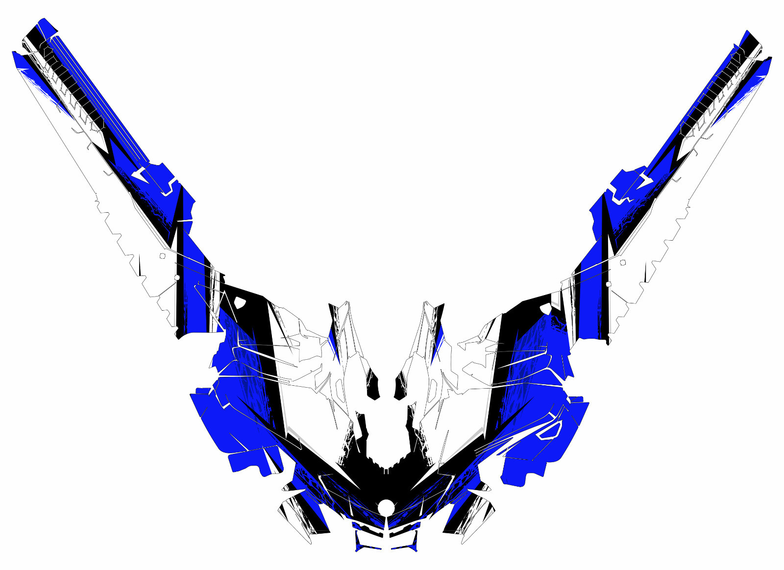 Custom graphics kit on a Ski-Doo REV Gen 4