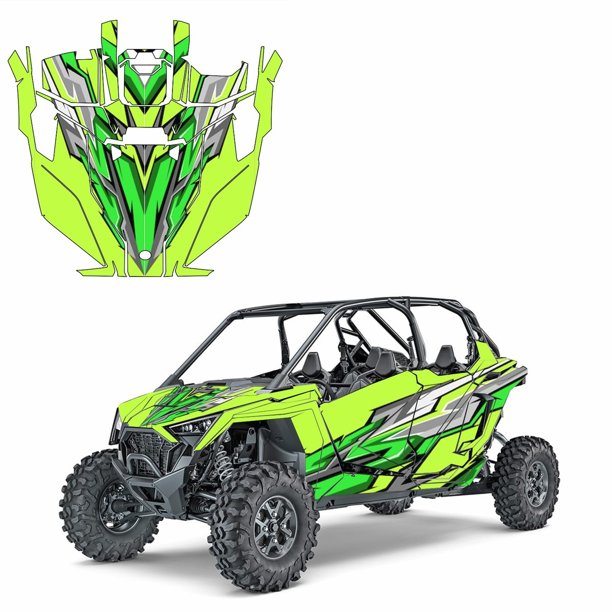 02 graphics kit on a Polaris RZR