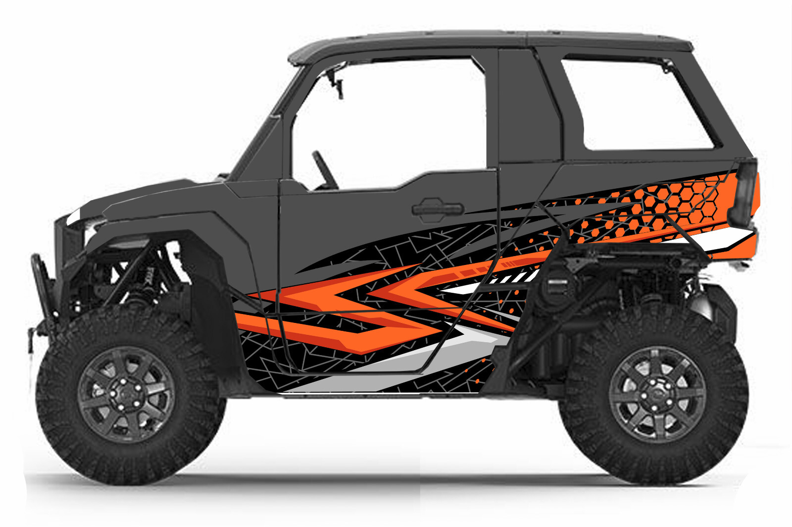 Custom 2 1000 graphics kit on a Polaris XPEDITION