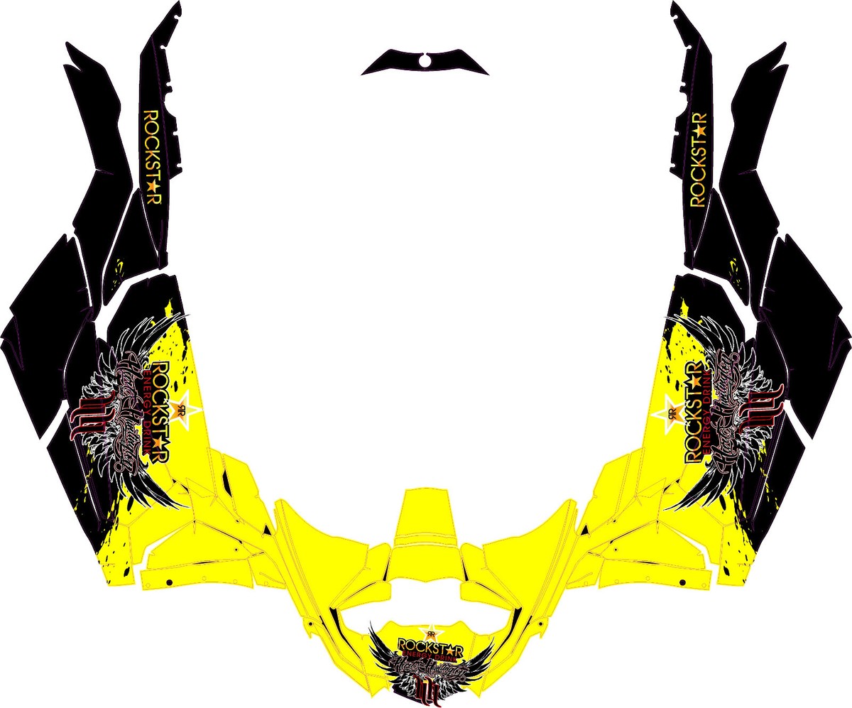Camo x Star graphics kit on a Can-Am Maverick X3