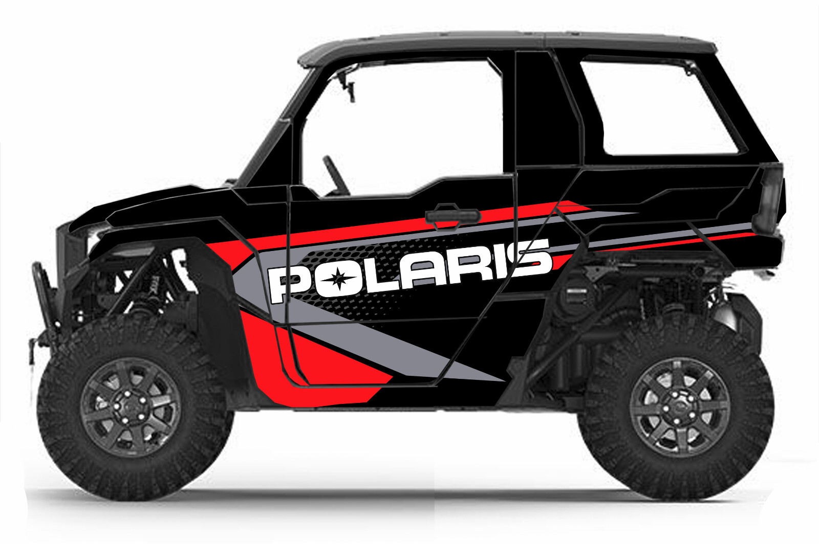 Custom 2 1000 graphics kit on a Polaris XPEDITION