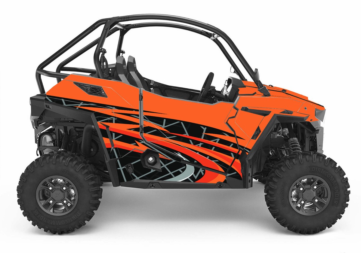 Grapfix 21+ Trail S graphics kit on a Polaris RZR