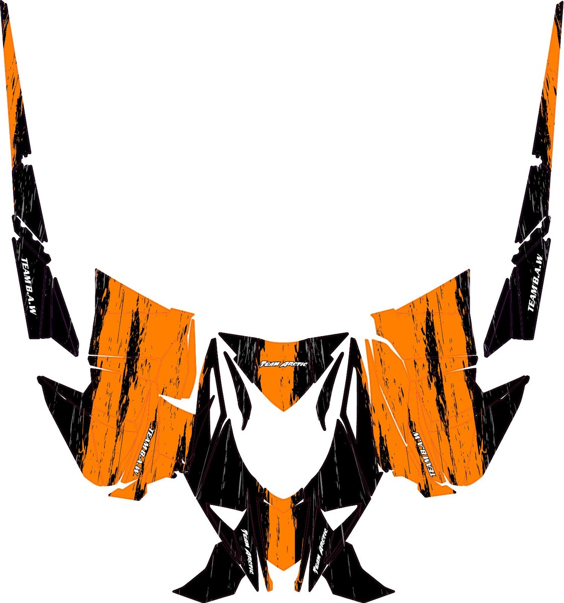 MOFO graphics kit on a Arctic Cat M8000 / M9000