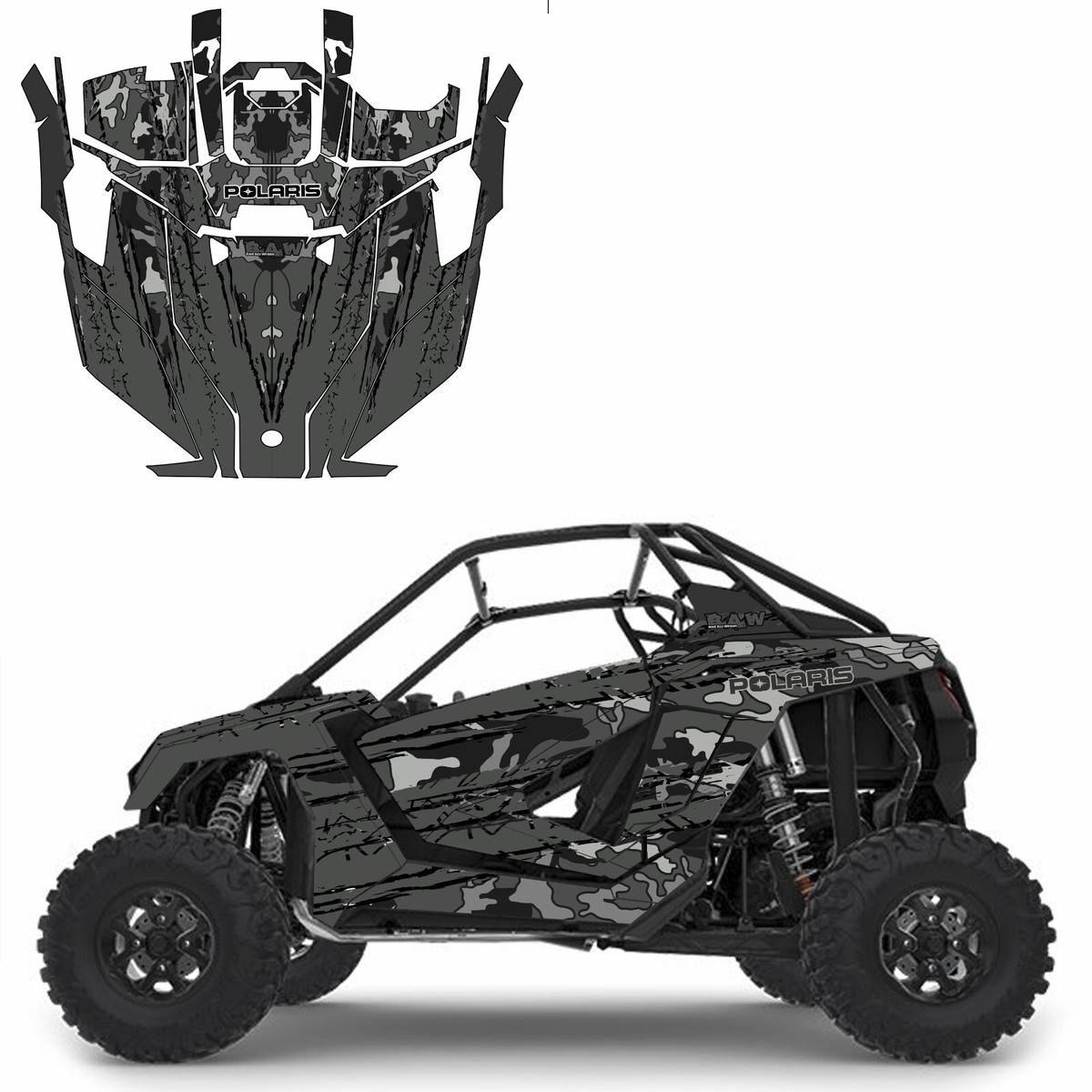Grapfix 15 graphics kit on a Polaris RZR