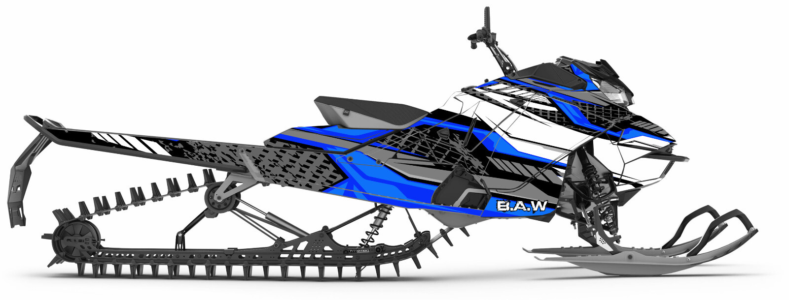 Custom graphics kit on a Ski-Doo REV Gen 4