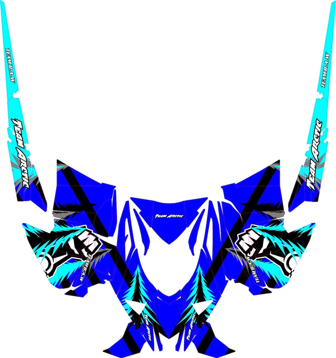 X-Tree graphics kit on a Arctic Cat M8000 / M9000