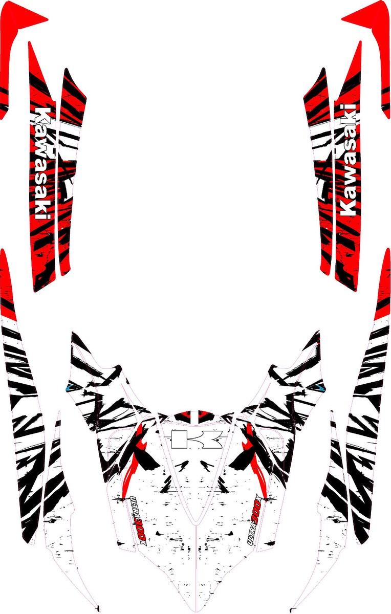 300X graphics kit on a Kawasaki Jet Ski Ultra Series