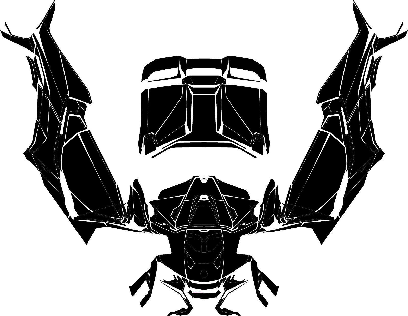 2 digital template for Can-Am Maverick R
