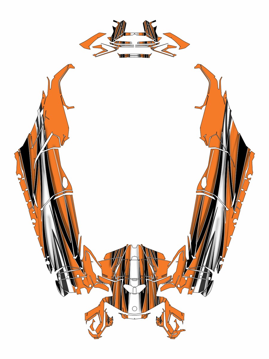 Grapfix 4 graphics kit on a Can-Am Maverick R