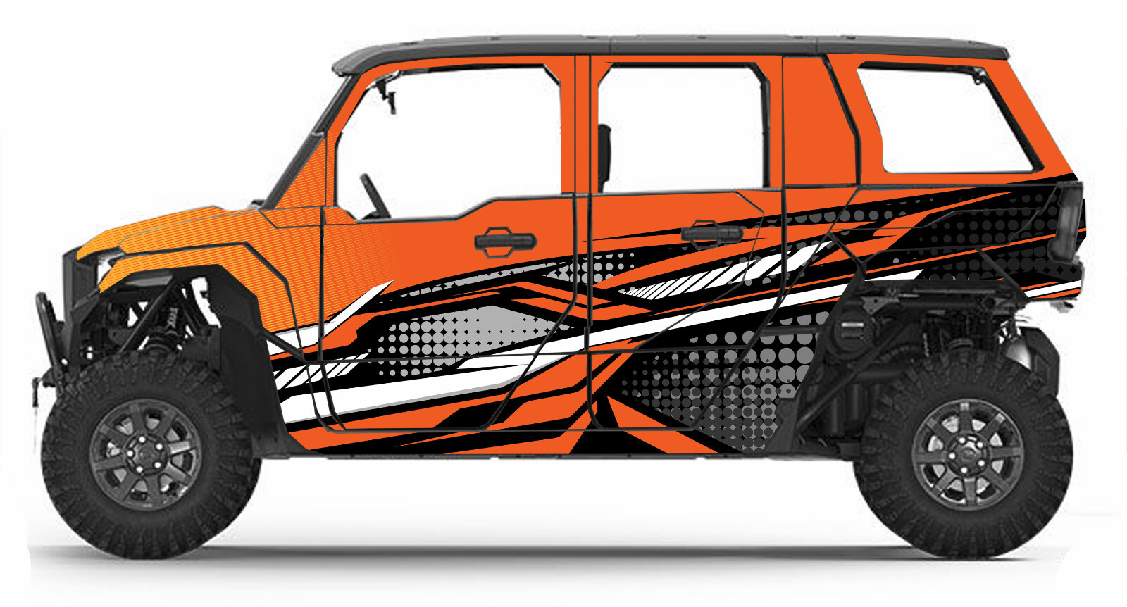 Custom ADV 1000 o graphics kit on a Polaris XPEDITION