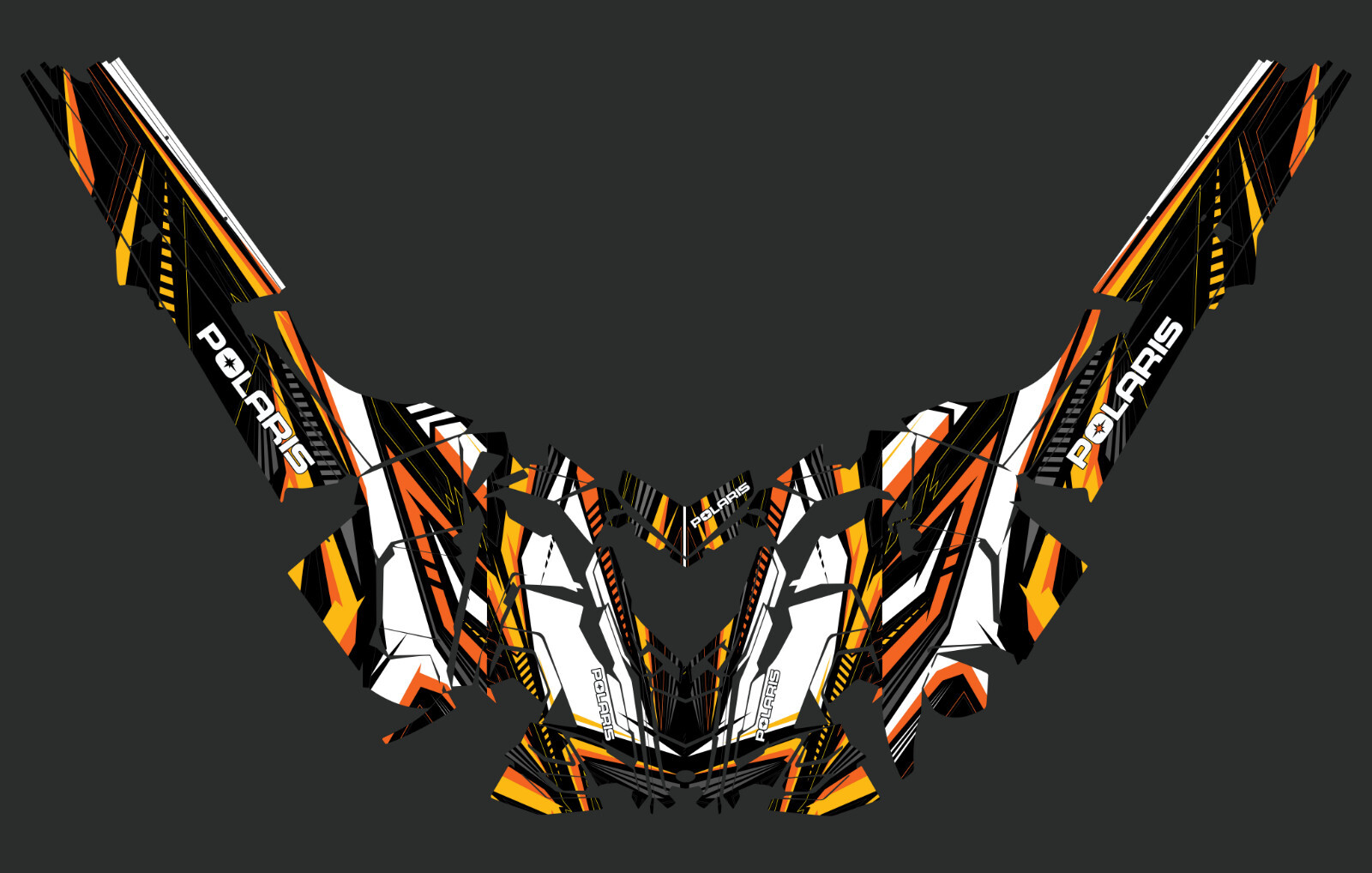 Grapfix Pro 014 graphics kit on a Polaris AXYS