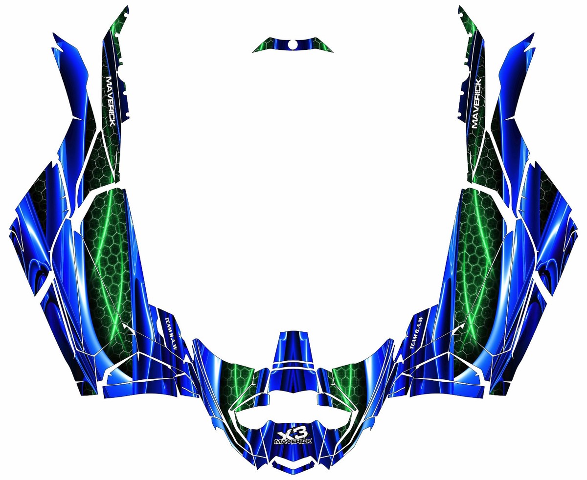 Aresenal graphics kit on a Can-Am Maverick X3