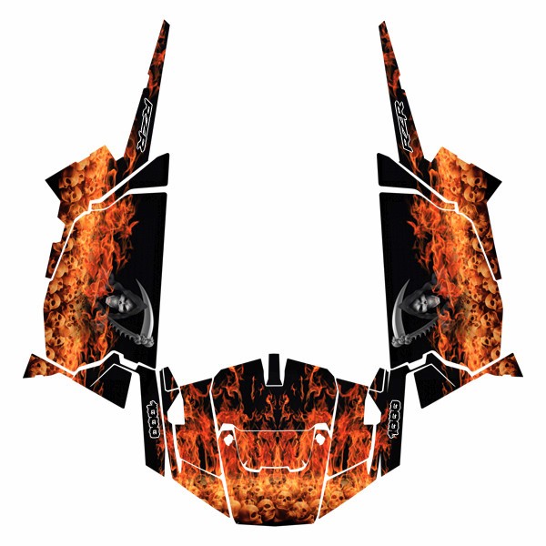 Inferno graphics kit on a Polaris RZR