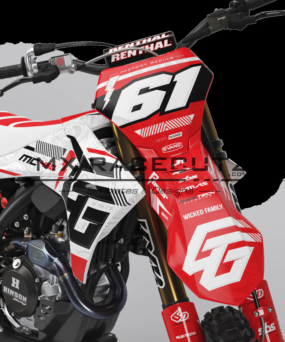 GAS graphics kit on a GasGas MC / EC / ES / SM
