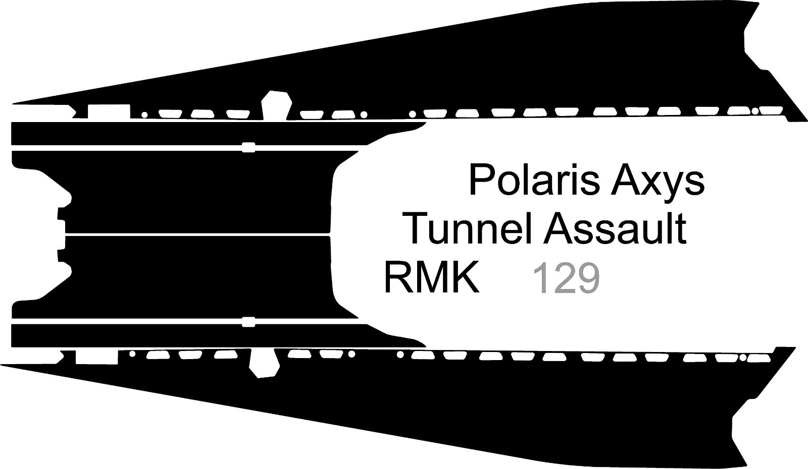 AXYS Pro 129 graphics kit on a Custom Tunnel Wraps