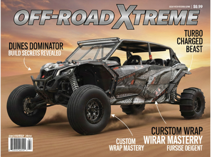 MAC 4 4x4 graphics kit on a Can-Am Maverick X3