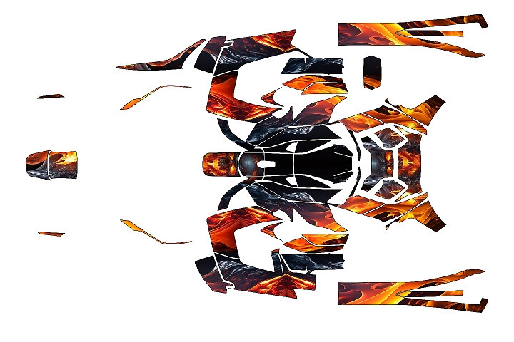 Grapfix graphics kit on a Can-Am Ryker