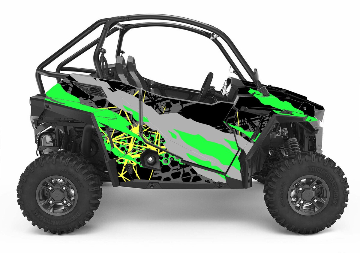 Grapfix 21+ Trail S graphics kit on a Polaris RZR