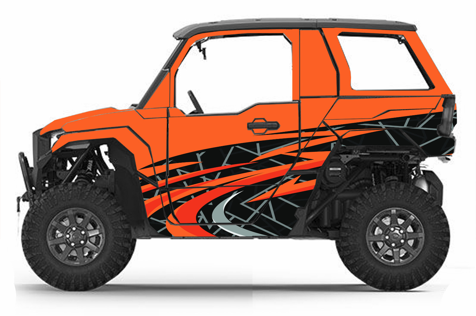 Custom 2 1000 graphics kit on a Polaris XPEDITION
