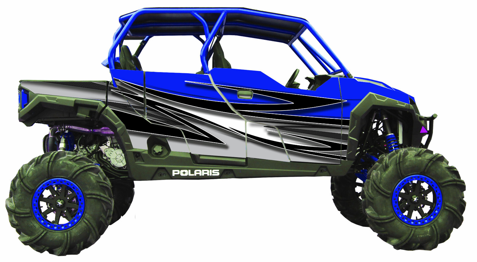 Ripped 1000 graphics kit on a Polaris General