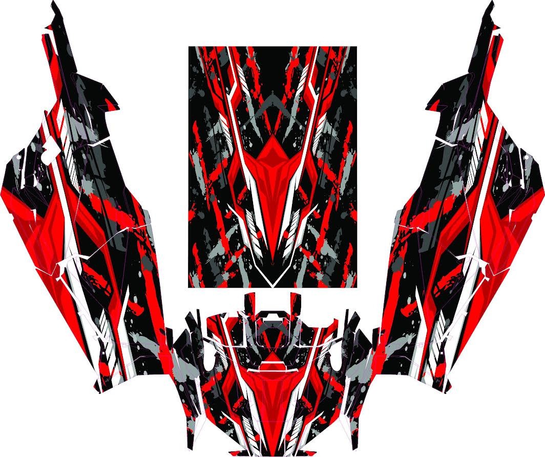 Grapfix 4 graphics kit on a Polaris RZR Pro XP