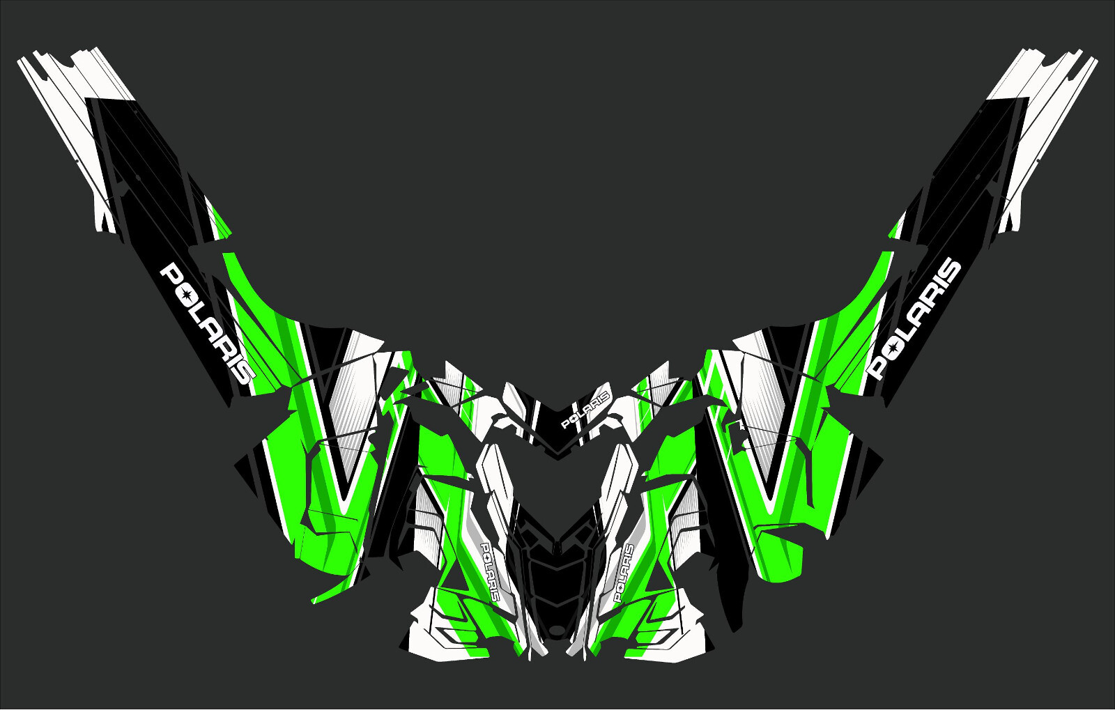 Grapfix Pro 011 graphics kit on a Polaris AXYS