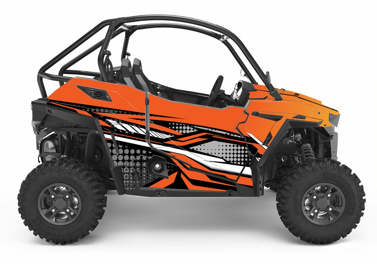 Grapfix 21+ Trail S graphics kit on a Polaris RZR