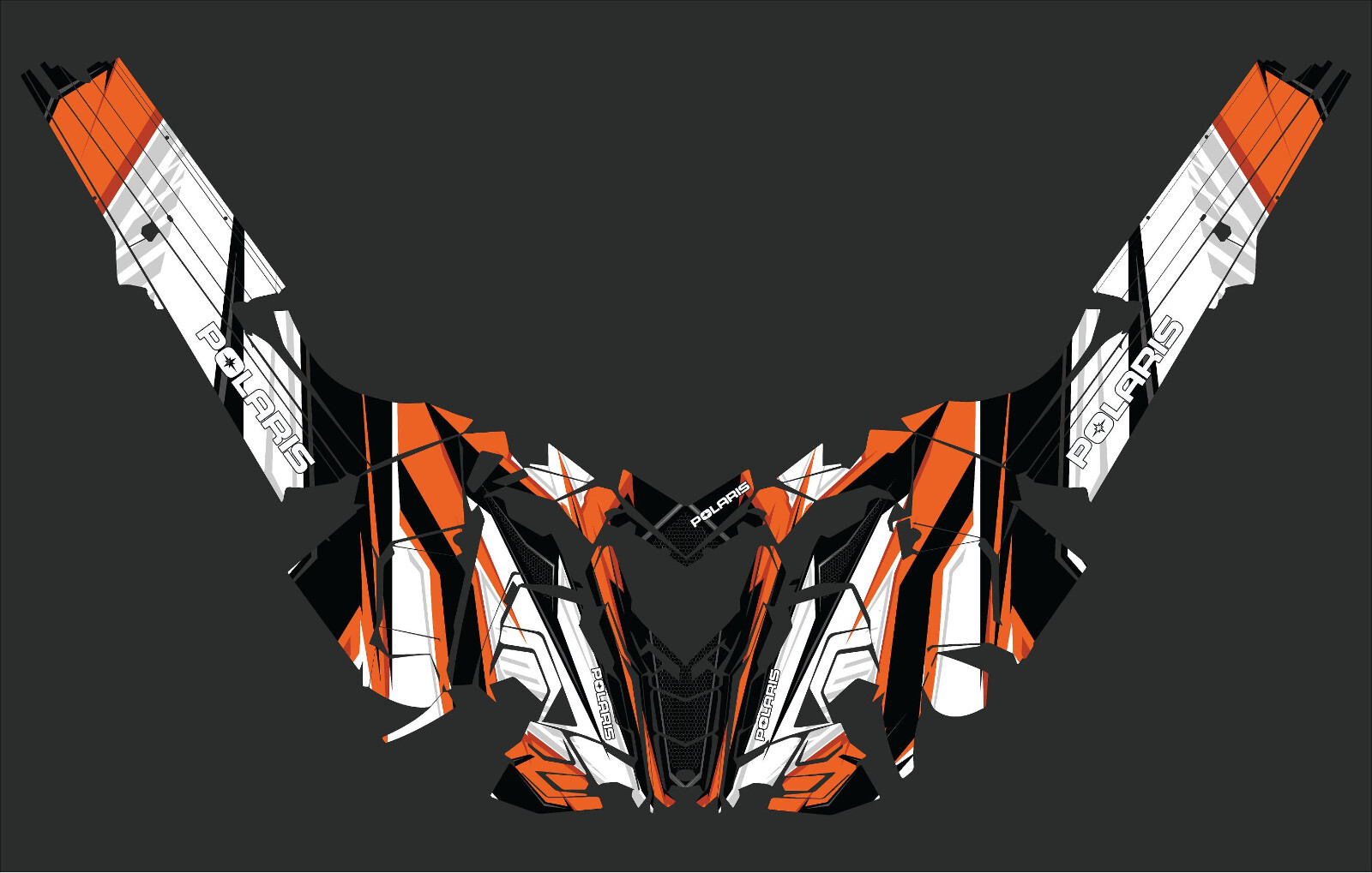 Grapfix Pro 010 graphics kit on a Polaris AXYS