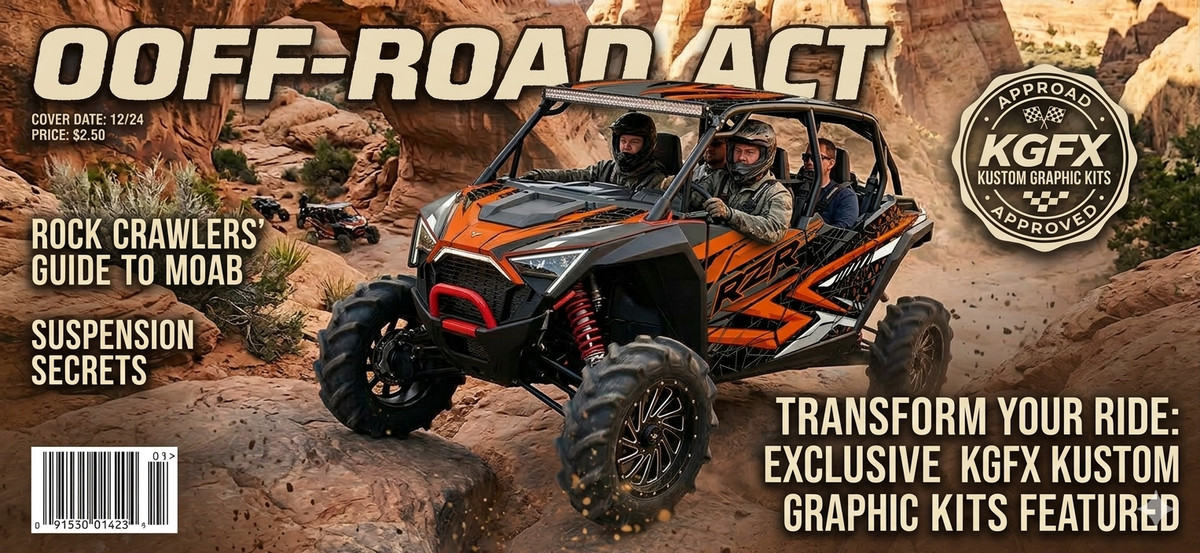 Grapfix 4 graphics kit on a Polaris RZR XP 1000