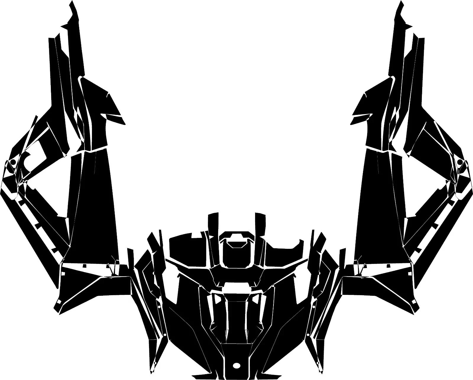 2 digital template for Polaris RZR Pro XP