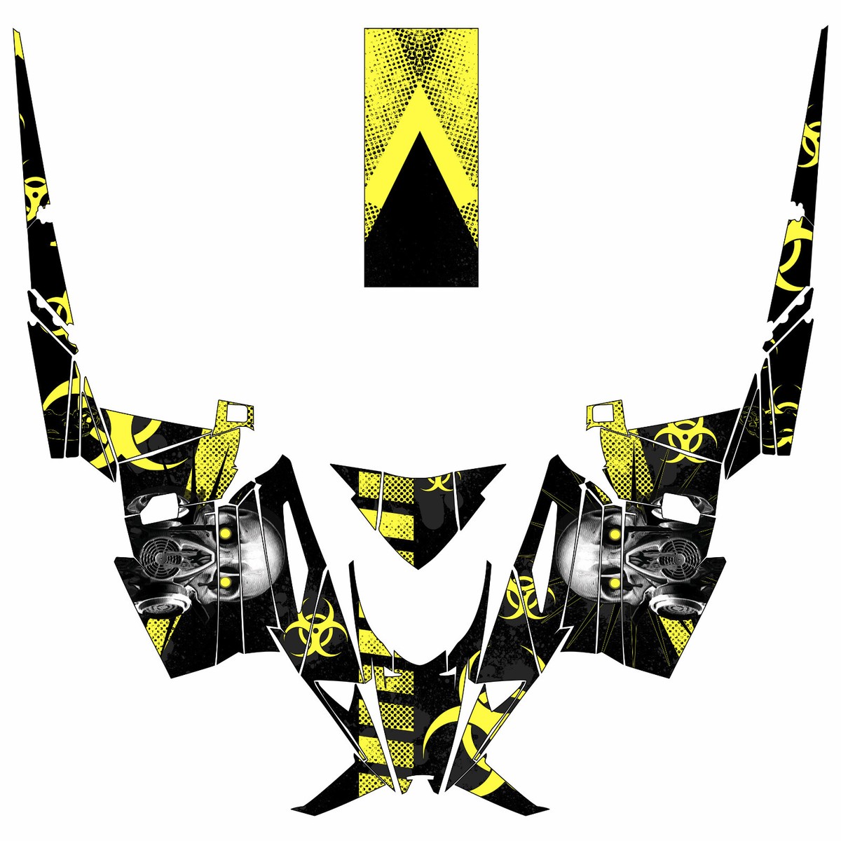 Toxic graphics kit on a Arctic Cat M8000 / M9000