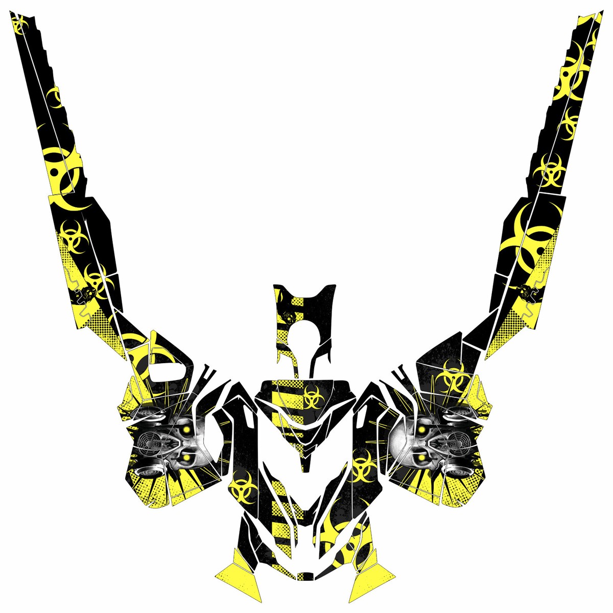 XS graphics kit on a Ski-Doo MXZ