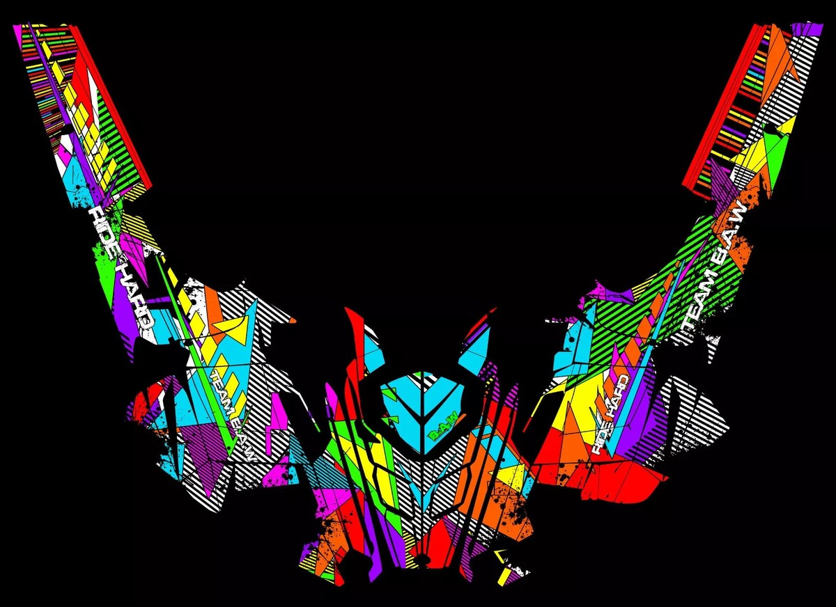tunnel 15 PRO-RMK graphics kit on a Polaris Rush