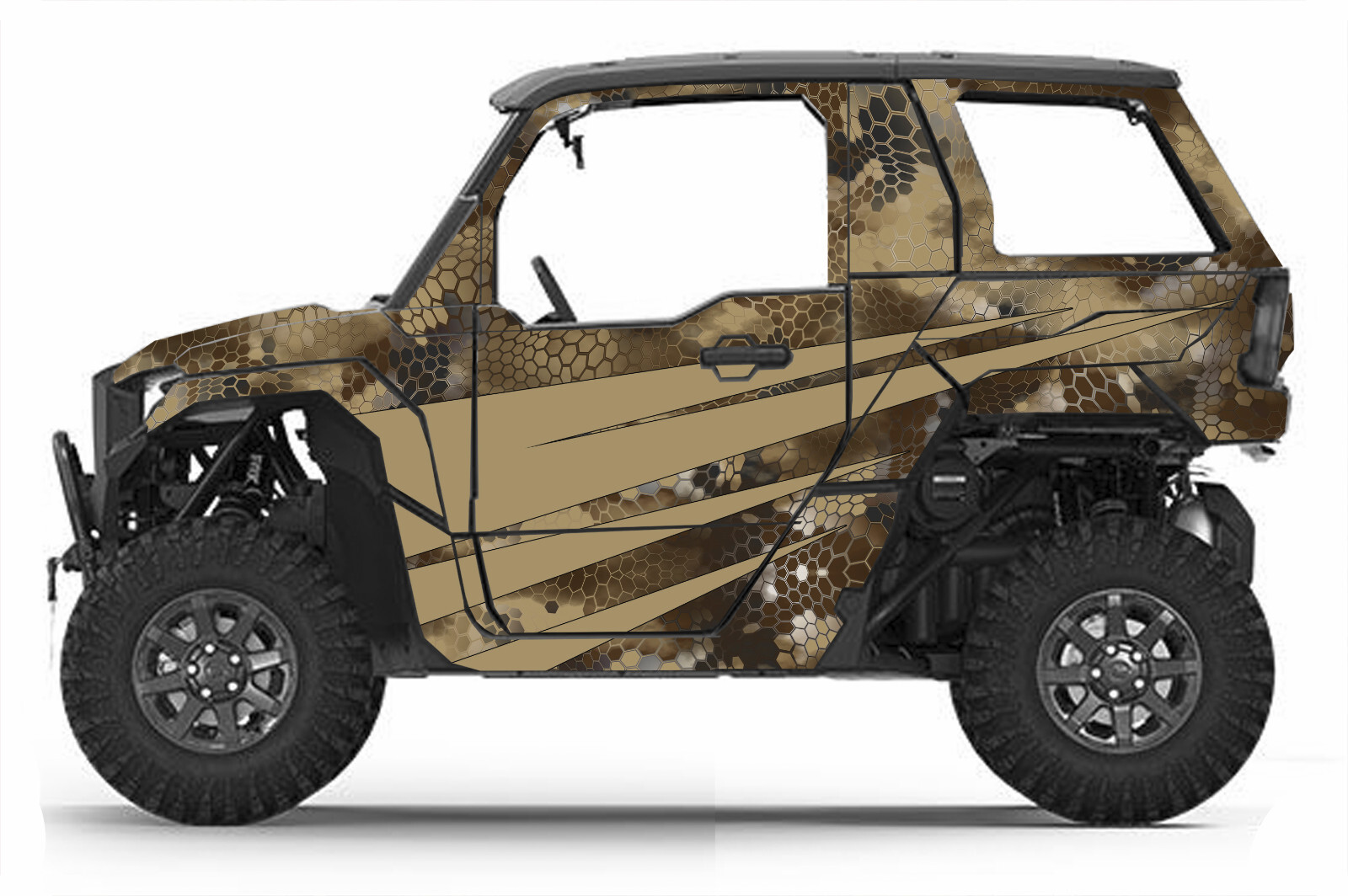 Custom 2 1000 graphics kit on a Polaris XPEDITION