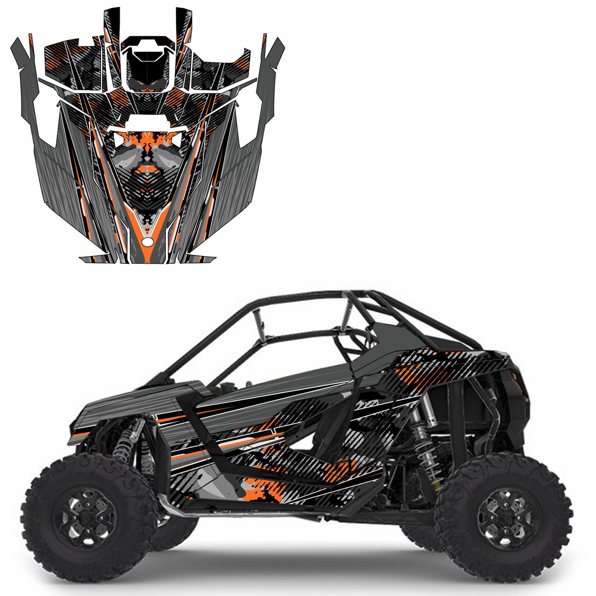 Grapfix 03 graphics kit on a Polaris RZR