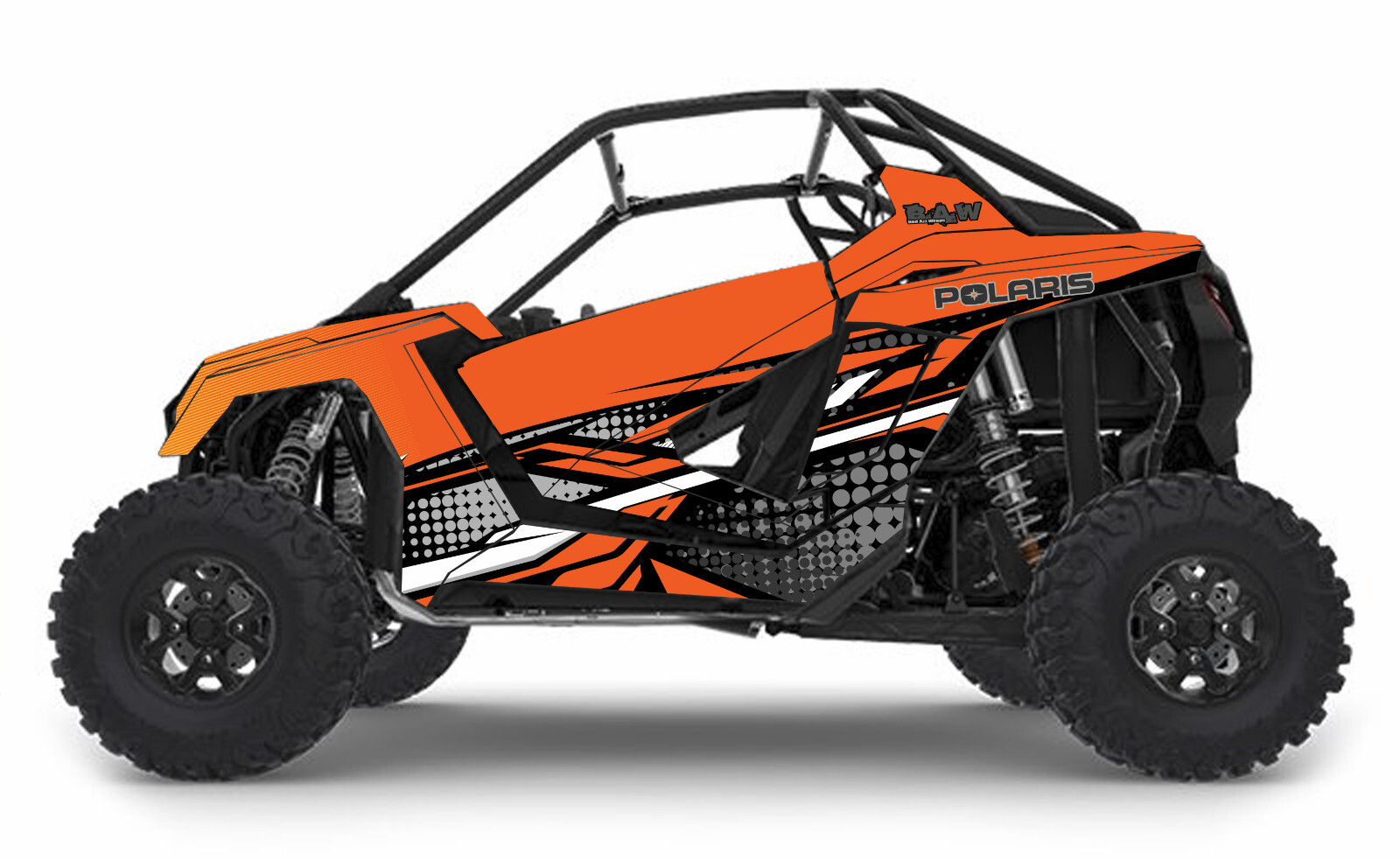 Grapfix 09 graphics kit on a Polaris RZR