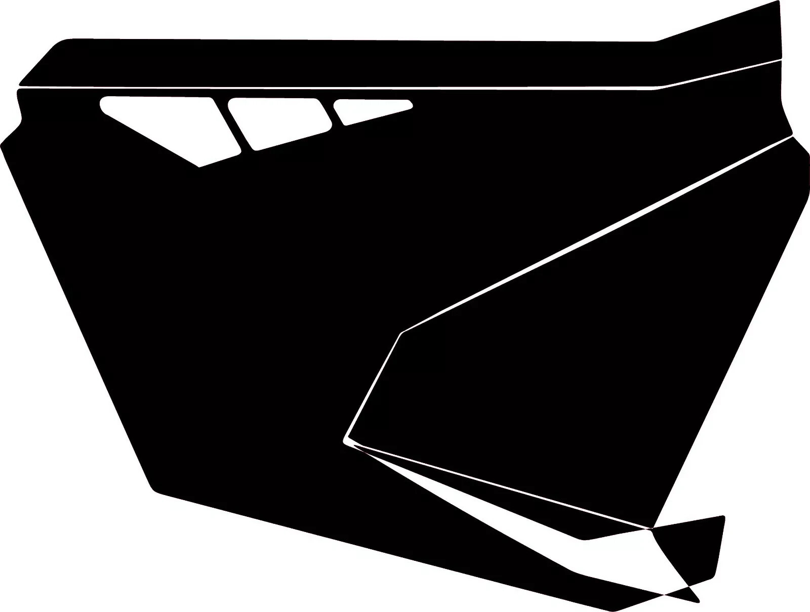 2 digital template for Polaris RZR Pro XP