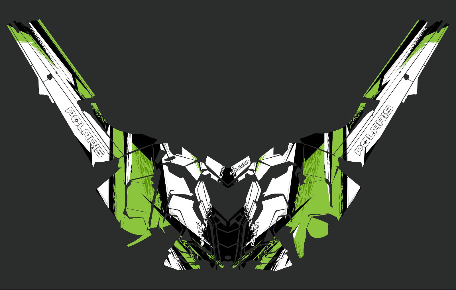 Grapfix Pro 021 graphics kit on a Polaris AXYS
