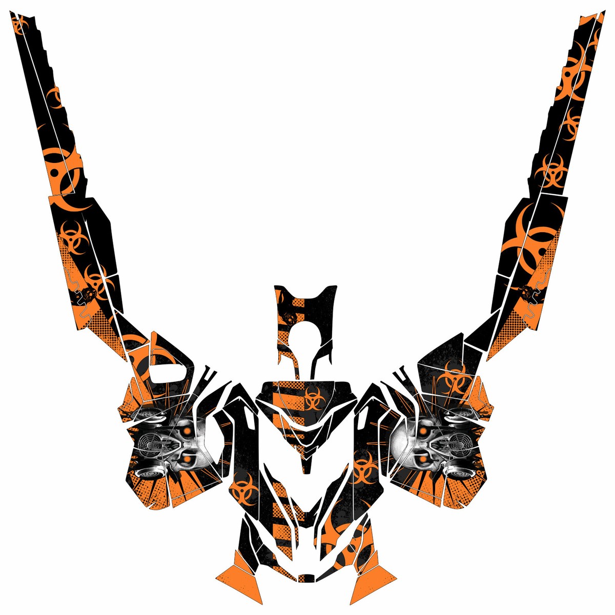 XS graphics kit on a Ski-Doo MXZ