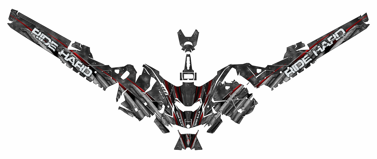 Genes graphics kit on a Ski-Doo REV Gen 5
