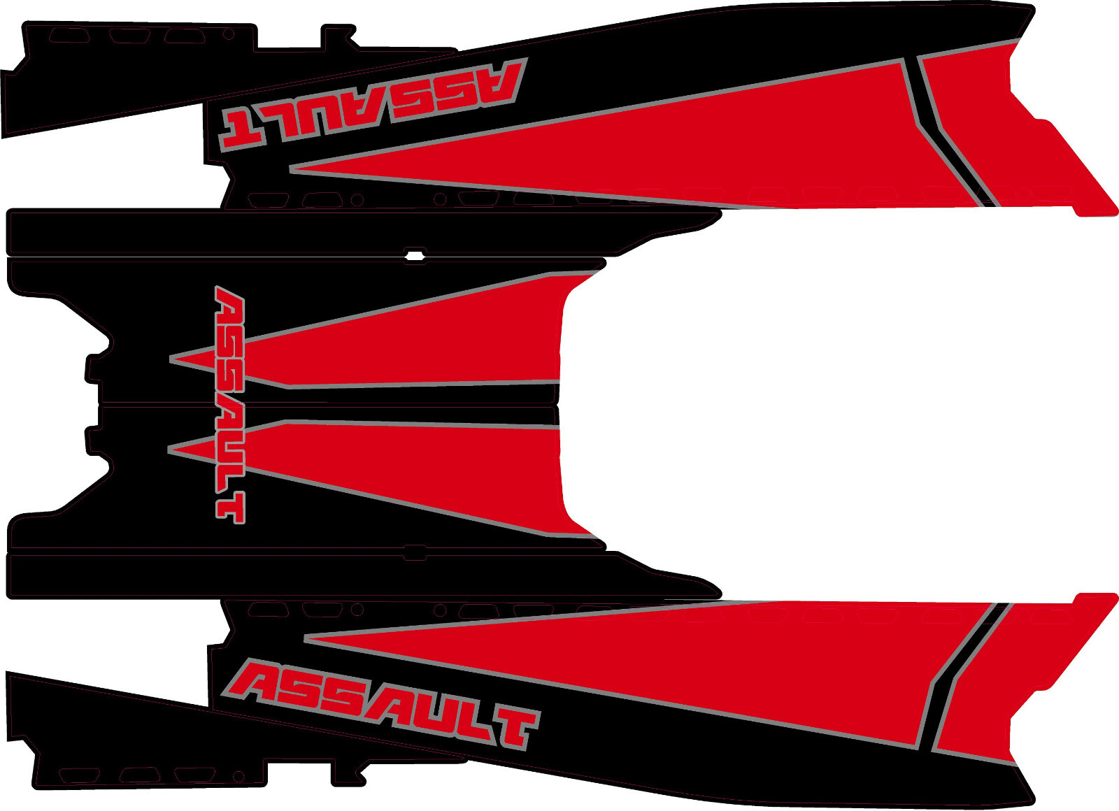 AXYS Pro 129 graphics kit on a Custom Tunnel Wraps