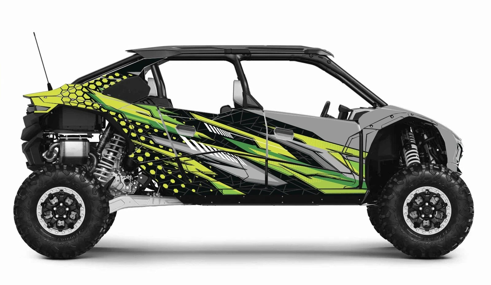 H2 5 H2-D12 graphics kit on a Kawasaki Teryx
