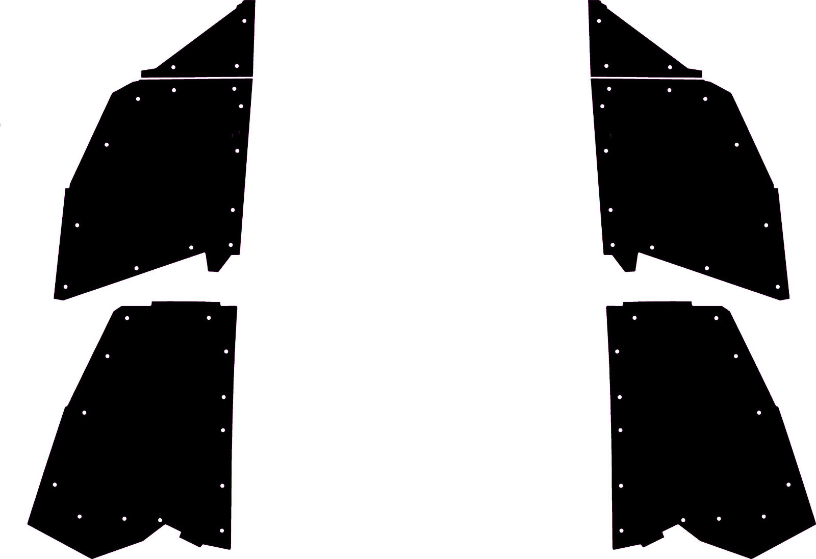 4 UTV digital template for Polaris RZR Pro XP