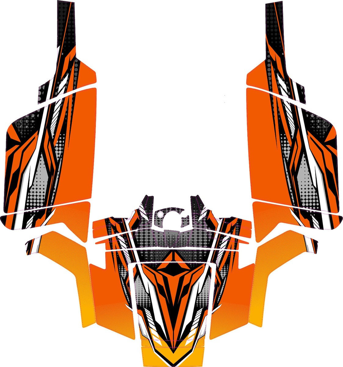 Grapfix graphics kit on a Polaris RZR 800