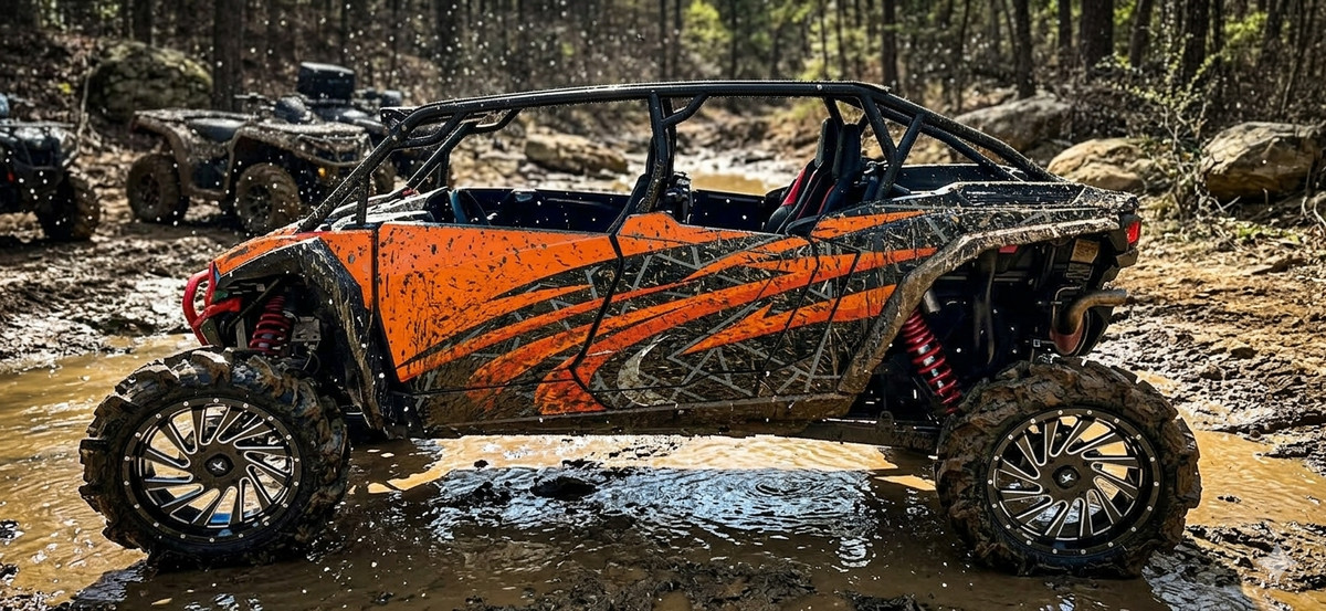 Grapfix XP 4 graphics kit on a Polaris RZR