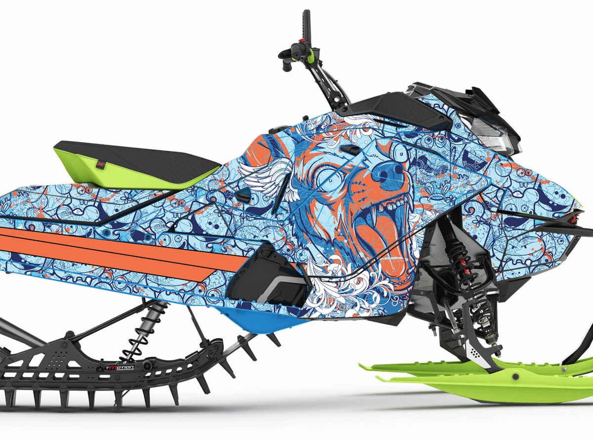 430 graphics kit on a Ski-Doo REV Gen 4