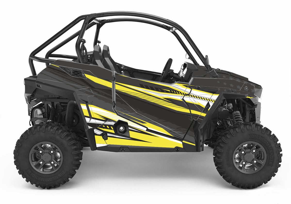 Grapfix 21+ Trail S graphics kit on a Polaris RZR