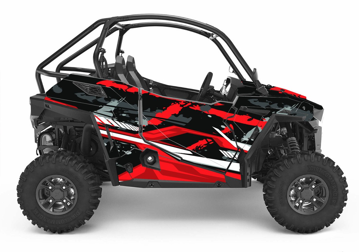 Grapfix 21+ Trail S graphics kit on a Polaris RZR