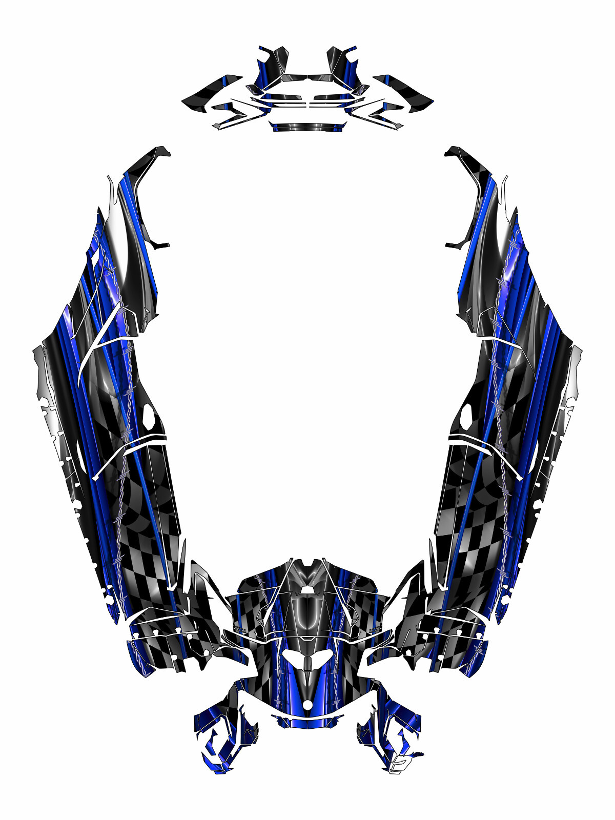 Grapfix 4 graphics kit on a Can-Am Maverick R
