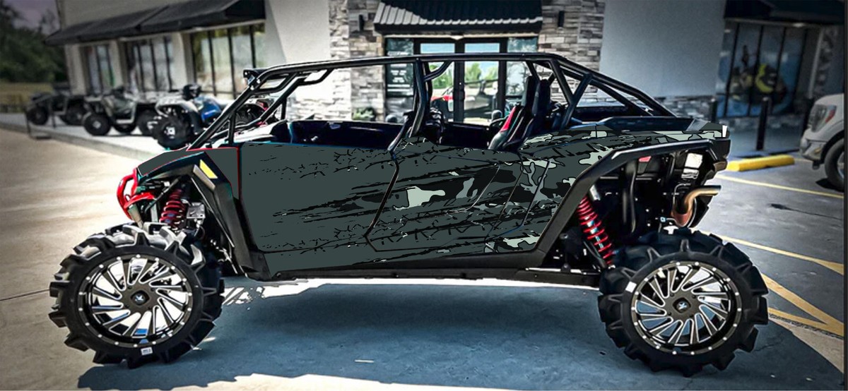 Grapfix XP 4 graphics kit on a Polaris RZR
